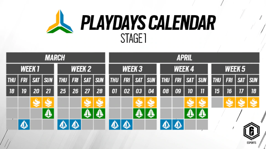 Latam stage1 日程